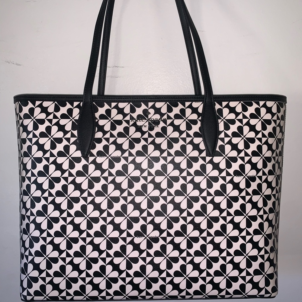 Kate spade hollie spade clover large tote